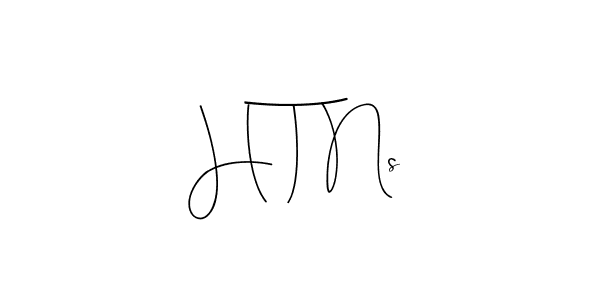 Also You can easily find your signature by using the search form. We will create H T Ns name handwritten signature images for you free of cost using Andilay-7BmLP sign style. H T Ns signature style 4 images and pictures png