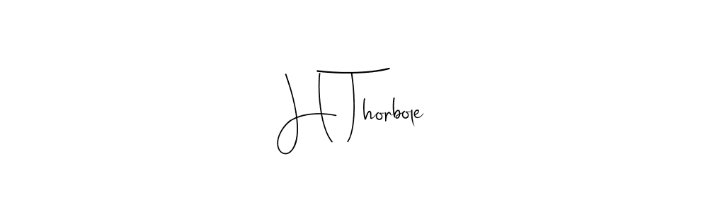 You can use this online signature creator to create a handwritten signature for the name H Thorbole. This is the best online autograph maker. H Thorbole signature style 4 images and pictures png