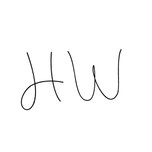 Also You can easily find your signature by using the search form. We will create H W name handwritten signature images for you free of cost using Andilay-7BmLP sign style. H W signature style 4 images and pictures png