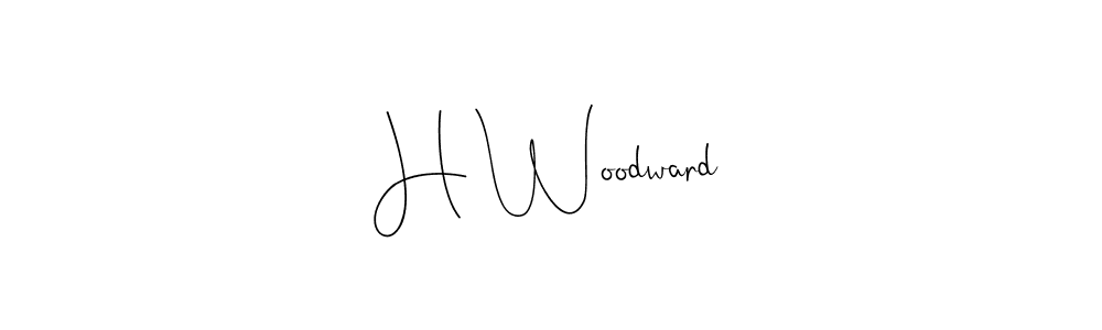 Also You can easily find your signature by using the search form. We will create H Woodward name handwritten signature images for you free of cost using Andilay-7BmLP sign style. H Woodward signature style 4 images and pictures png