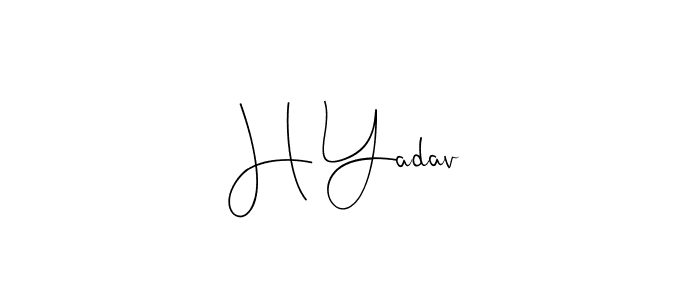 See photos of H Yadav official signature by Spectra . Check more albums & portfolios. Read reviews & check more about Andilay-7BmLP font. H Yadav signature style 4 images and pictures png