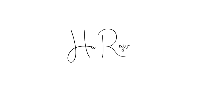 Make a beautiful signature design for name Ha Raju. Use this online signature maker to create a handwritten signature for free. Ha Raju signature style 4 images and pictures png