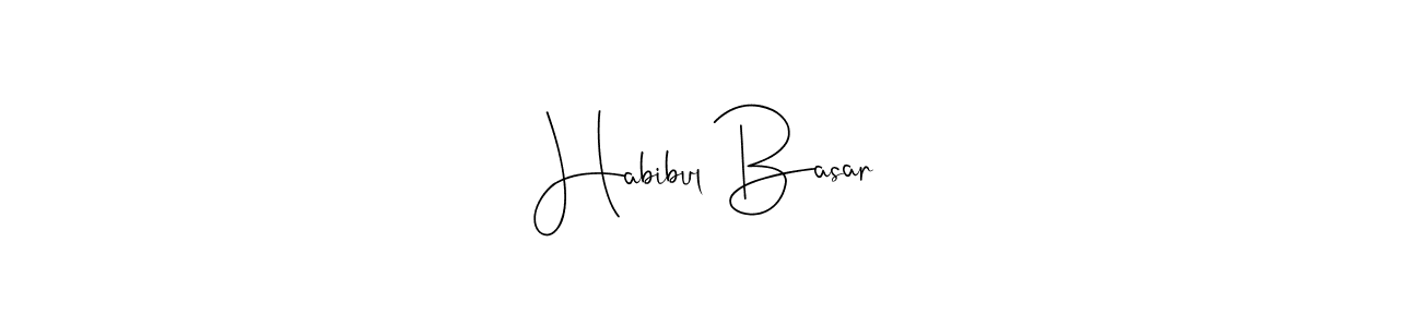 See photos of Habibul Basar official signature by Spectra . Check more albums & portfolios. Read reviews & check more about Andilay-7BmLP font. Habibul Basar signature style 4 images and pictures png