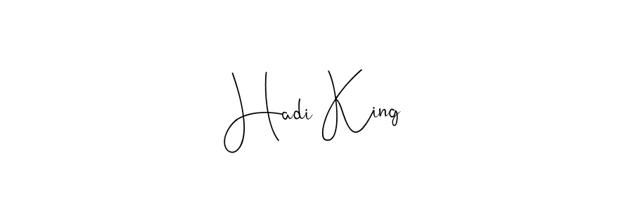 See photos of Hadi King official signature by Spectra . Check more albums & portfolios. Read reviews & check more about Andilay-7BmLP font. Hadi King signature style 4 images and pictures png