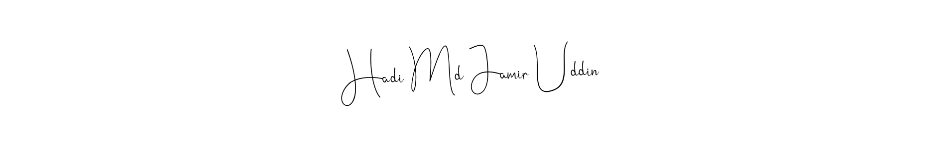 How to make Hadi Md Jamir Uddin signature? Andilay-7BmLP is a professional autograph style. Create handwritten signature for Hadi Md Jamir Uddin name. Hadi Md Jamir Uddin signature style 4 images and pictures png