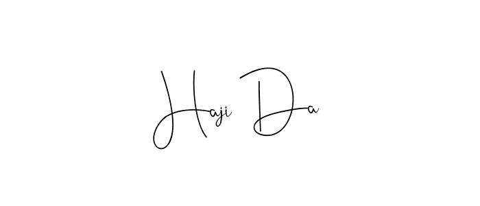 Check out images of Autograph of Haji Da name. Actor Haji Da Signature Style. Andilay-7BmLP is a professional sign style online. Haji Da signature style 4 images and pictures png