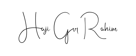 Andilay-7BmLP is a professional signature style that is perfect for those who want to add a touch of class to their signature. Get Haji Gul Rahim name fancy signature for free. Haji Gul Rahim signature style 4 images and pictures png