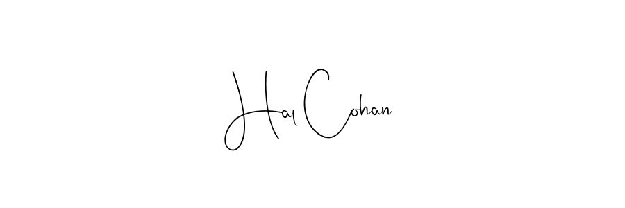 Make a beautiful signature design for name Hal Cohan. Use this online signature maker to create a handwritten signature for free. Hal Cohan signature style 4 images and pictures png