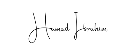 Hamad Ibrahim stylish signature style. Best Handwritten Sign (Andilay-7BmLP) for my name. Handwritten Signature Collection Ideas for my name Hamad Ibrahim. Hamad Ibrahim signature style 4 images and pictures png