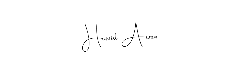 Also You can easily find your signature by using the search form. We will create Hamid Awan name handwritten signature images for you free of cost using Andilay-7BmLP sign style. Hamid Awan signature style 4 images and pictures png