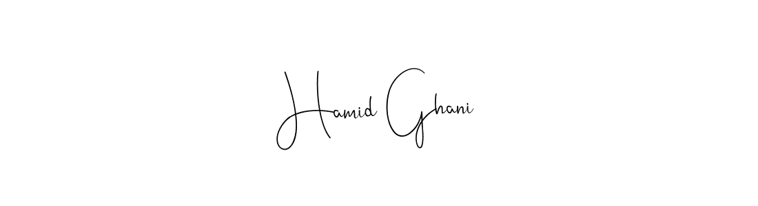 It looks lik you need a new signature style for name Hamid Ghani. Design unique handwritten (Andilay-7BmLP) signature with our free signature maker in just a few clicks. Hamid Ghani signature style 4 images and pictures png