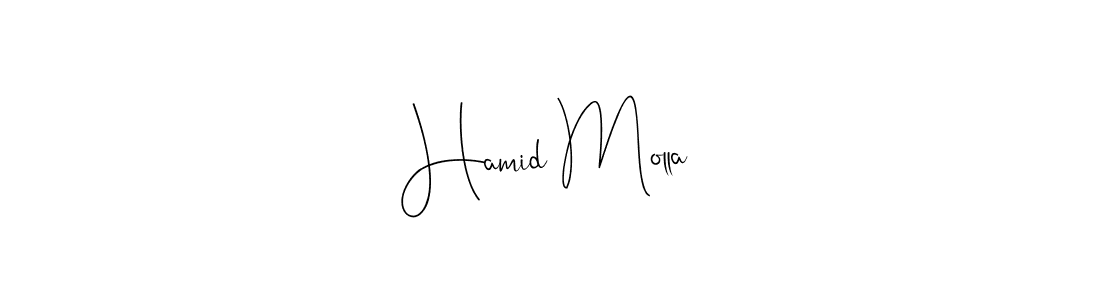 How to Draw Hamid Molla signature style? Andilay-7BmLP is a latest design signature styles for name Hamid Molla. Hamid Molla signature style 4 images and pictures png