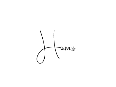 How to make Hamz name signature. Use Andilay-7BmLP style for creating short signs online. This is the latest handwritten sign. Hamz signature style 4 images and pictures png