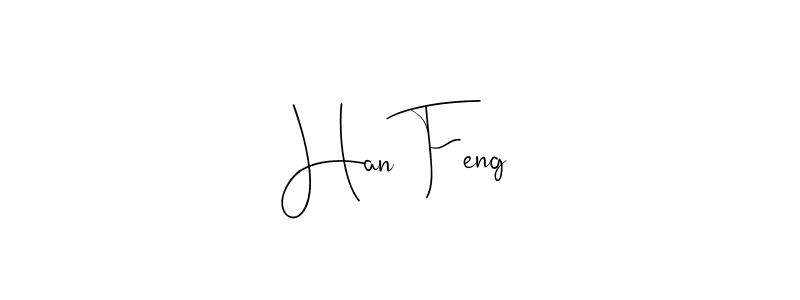 Make a beautiful signature design for name Han Feng. Use this online signature maker to create a handwritten signature for free. Han Feng signature style 4 images and pictures png