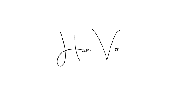 The best way (Andilay-7BmLP) to make a short signature is to pick only two or three words in your name. The name Han Vo include a total of six letters. For converting this name. Han Vo signature style 4 images and pictures png
