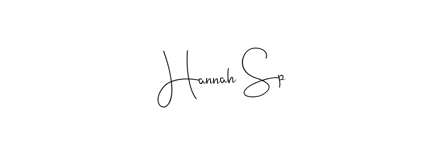 Also we have Hannah Sp name is the best signature style. Create professional handwritten signature collection using Andilay-7BmLP autograph style. Hannah Sp signature style 4 images and pictures png