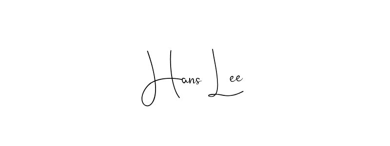 if you are searching for the best signature style for your name Hans Lee. so please give up your signature search. here we have designed multiple signature styles  using Andilay-7BmLP. Hans Lee signature style 4 images and pictures png