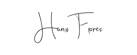 How to make Hanz Flores signature? Andilay-7BmLP is a professional autograph style. Create handwritten signature for Hanz Flores name. Hanz Flores signature style 4 images and pictures png