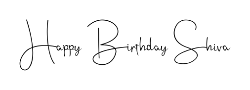 Create a beautiful signature design for name Happy Birthday Shiva. With this signature (Andilay-7BmLP) fonts, you can make a handwritten signature for free. Happy Birthday Shiva signature style 4 images and pictures png