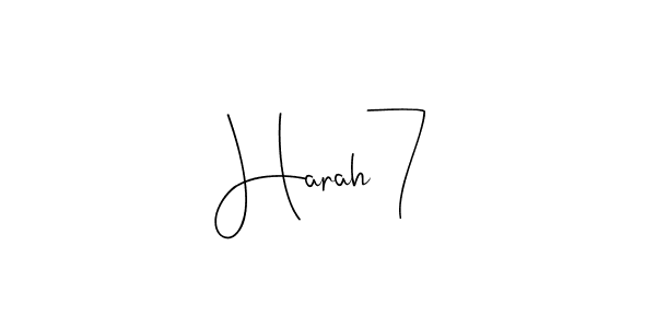 It looks lik you need a new signature style for name Harah7. Design unique handwritten (Andilay-7BmLP) signature with our free signature maker in just a few clicks. Harah7 signature style 4 images and pictures png