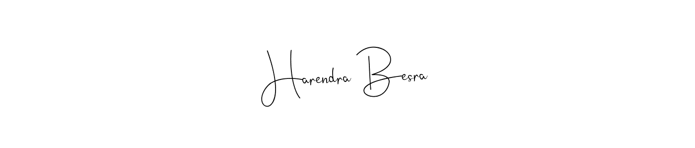 You should practise on your own different ways (Andilay-7BmLP) to write your name (Harendra Besra) in signature. don't let someone else do it for you. Harendra Besra signature style 4 images and pictures png