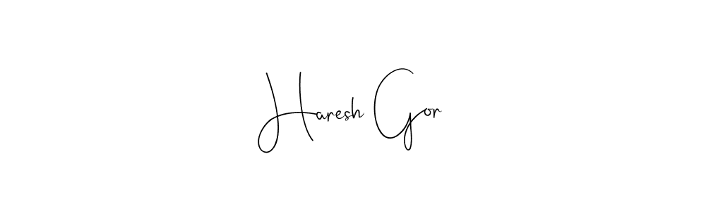 See photos of Haresh Gor official signature by Spectra . Check more albums & portfolios. Read reviews & check more about Andilay-7BmLP font. Haresh Gor signature style 4 images and pictures png