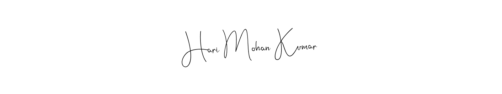Make a short Hari Mohan Kumar signature style. Manage your documents anywhere anytime using Andilay-7BmLP. Create and add eSignatures, submit forms, share and send files easily. Hari Mohan Kumar signature style 4 images and pictures png