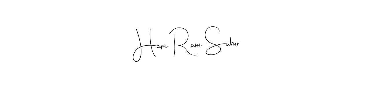 This is the best signature style for the Hari Ram Sahu name. Also you like these signature font (Andilay-7BmLP). Mix name signature. Hari Ram Sahu signature style 4 images and pictures png