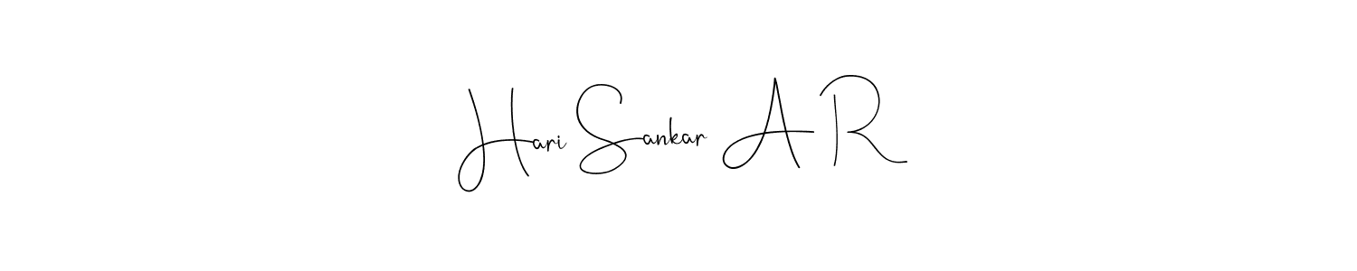 Similarly Andilay-7BmLP is the best handwritten signature design. Signature creator online .You can use it as an online autograph creator for name Hari Sankar A R. Hari Sankar A R signature style 4 images and pictures png