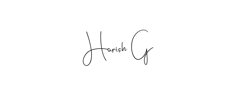 Here are the top 10 professional signature styles for the name Harish G. These are the best autograph styles you can use for your name. Harish G signature style 4 images and pictures png