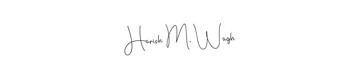 Similarly Andilay-7BmLP is the best handwritten signature design. Signature creator online .You can use it as an online autograph creator for name Harish M. Wagh. Harish M. Wagh signature style 4 images and pictures png