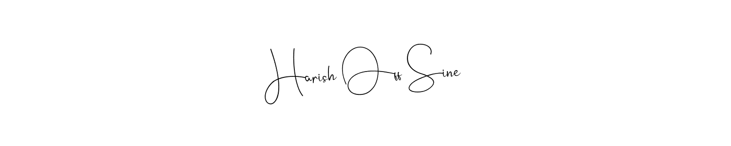 The best way (Andilay-7BmLP) to make a short signature is to pick only two or three words in your name. The name Harish Off Sine include a total of six letters. For converting this name. Harish Off Sine signature style 4 images and pictures png