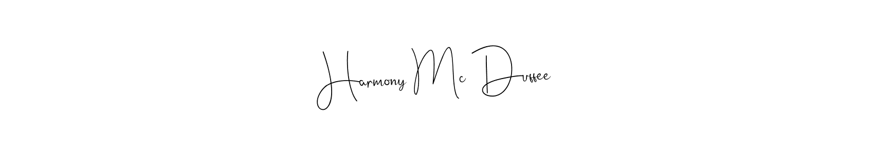 Also we have Harmony Mc Duffee name is the best signature style. Create professional handwritten signature collection using Andilay-7BmLP autograph style. Harmony Mc Duffee signature style 4 images and pictures png