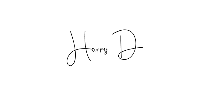 This is the best signature style for the Harry D name. Also you like these signature font (Andilay-7BmLP). Mix name signature. Harry D signature style 4 images and pictures png