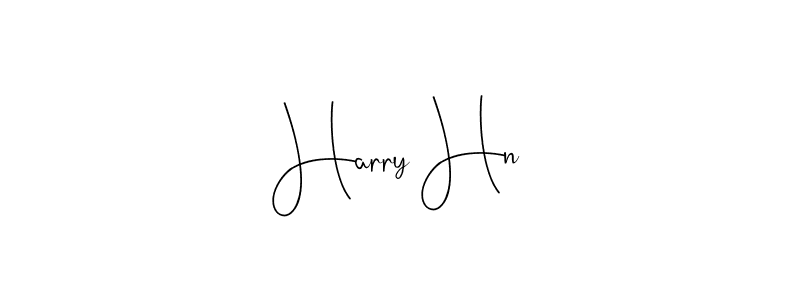 Also we have Harry Hn name is the best signature style. Create professional handwritten signature collection using Andilay-7BmLP autograph style. Harry Hn signature style 4 images and pictures png