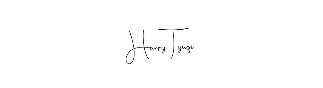 It looks lik you need a new signature style for name Harry Tyagi. Design unique handwritten (Andilay-7BmLP) signature with our free signature maker in just a few clicks. Harry Tyagi signature style 4 images and pictures png