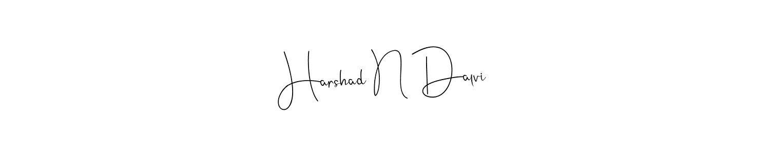 This is the best signature style for the Harshad N Dalvi name. Also you like these signature font (Andilay-7BmLP). Mix name signature. Harshad N Dalvi signature style 4 images and pictures png
