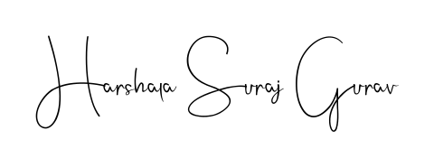 See photos of Harshala Suraj Gurav official signature. Check more albums & portfolios. Read reviews & check more about Andilay-7BmLP font. Harshala Suraj Gurav signature style 4 images and pictures png