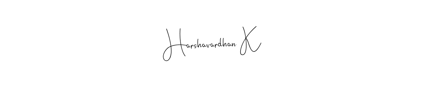 Once you've used our free online signature maker to create your best signature Andilay-7BmLP style, it's time to enjoy all of the benefits that Harshavardhan K name signing documents. Harshavardhan K signature style 4 images and pictures png