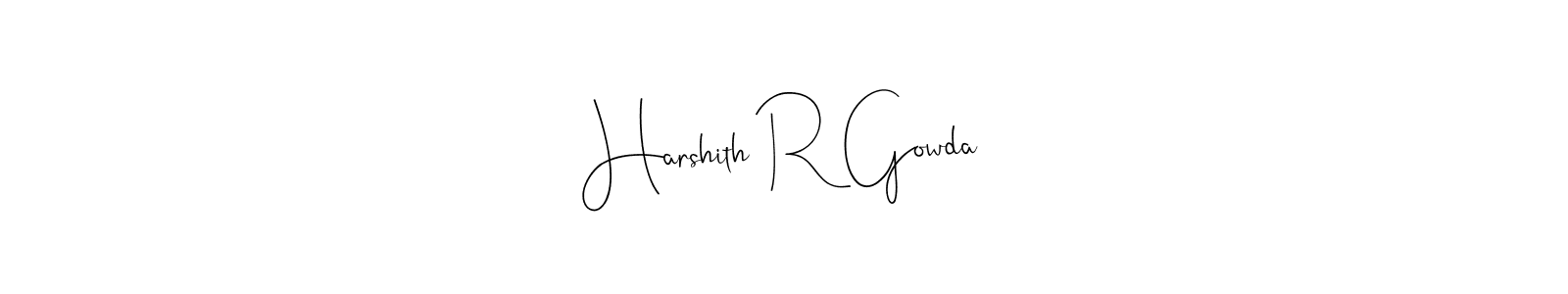 Here are the top 10 professional signature styles for the name Harshith R Gowda. These are the best autograph styles you can use for your name. Harshith R Gowda signature style 4 images and pictures png