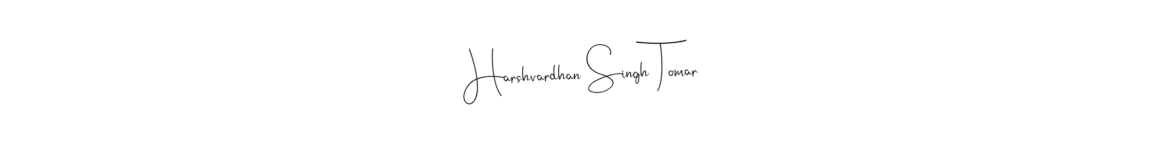 How to make Harshvardhan Singh Tomar signature? Andilay-7BmLP is a professional autograph style. Create handwritten signature for Harshvardhan Singh Tomar name. Harshvardhan Singh Tomar signature style 4 images and pictures png