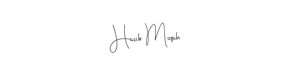 Use a signature maker to create a handwritten signature online. With this signature software, you can design (Andilay-7BmLP) your own signature for name Hasib Mollah. Hasib Mollah signature style 4 images and pictures png