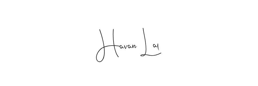 You should practise on your own different ways (Andilay-7BmLP) to write your name (Havan Lal) in signature. don't let someone else do it for you. Havan Lal signature style 4 images and pictures png