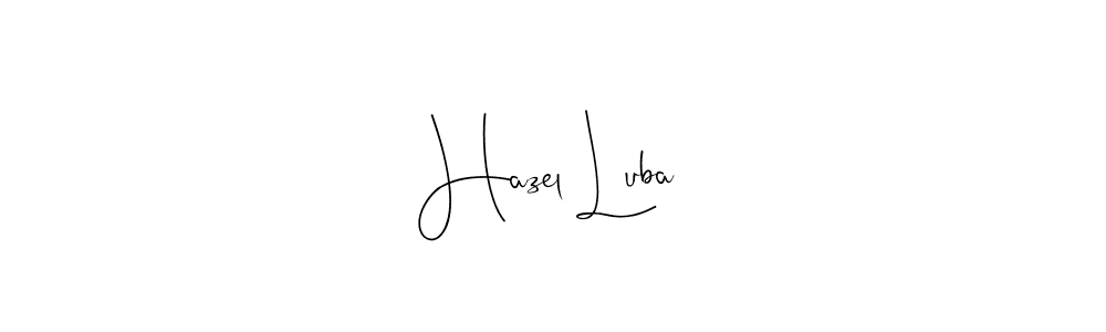 How to Draw Hazel Luba signature style? Andilay-7BmLP is a latest design signature styles for name Hazel Luba. Hazel Luba signature style 4 images and pictures png