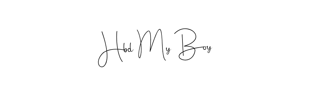 Also You can easily find your signature by using the search form. We will create Hbd My Boy name handwritten signature images for you free of cost using Andilay-7BmLP sign style. Hbd My Boy signature style 4 images and pictures png