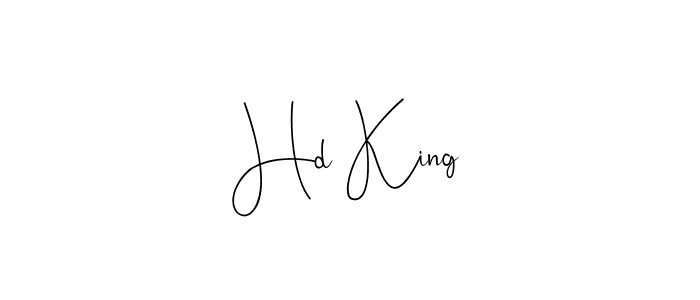 How to Draw Hd King signature style? Andilay-7BmLP is a latest design signature styles for name Hd King. Hd King signature style 4 images and pictures png