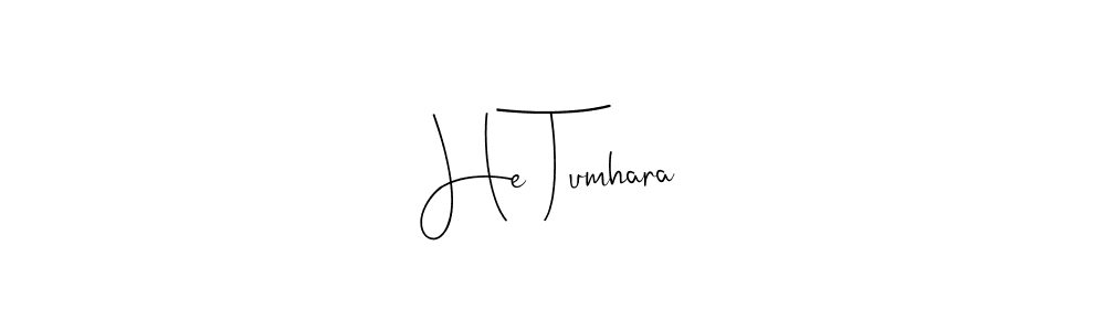 See photos of He Tumhara official signature by Spectra . Check more albums & portfolios. Read reviews & check more about Andilay-7BmLP font. He Tumhara signature style 4 images and pictures png