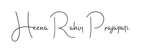 Generate high-definition signature styles for Heena Rahul Prajapati. The Andilay-7BmLP typeface ensures crisp legibility and sophisticated design. Heena Rahul Prajapati signature style 4 images and pictures png