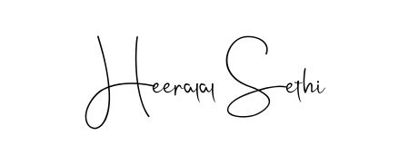 Elevate your brand with a stunning Heeralal Sethi eSignature. The Andilay-7BmLP style provides a balanced, flowing aesthetic for everyday signing. Heeralal Sethi signature style 4 images and pictures png