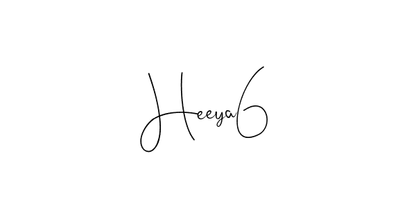 You should practise on your own different ways (Andilay-7BmLP) to write your name (Heeya6) in signature. don't let someone else do it for you. Heeya6 signature style 4 images and pictures png
